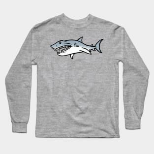 Shark Front Back Long Sleeve T-Shirt